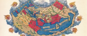 Ptolemy's Map of the World cA.D 150. (1912)