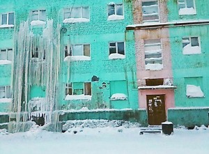 Extreme Cold Freezes Hot Water Pipes And Creates Huge Frozen Sea