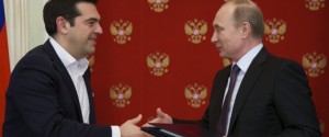 Alexis Tsipras, Vladimir Putin