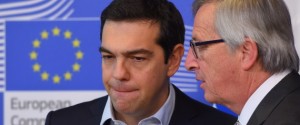 BELGIUM-EU-GREECE-TSIPRAS-JUNCKER