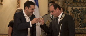 Francois Hollande, Alexis Tsipras
