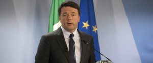 Italian Prime Minister Matteo Renzi holds a press conference on the second day of the EU summit in Brussels, Friday, Oct. 21, 2016. British prime minister Theresa May briefed her European counterparts on the exit road for Britain and left leaders with many uncertainties about the divorce because Britain has yet to trigger the two-year negotiations for "Brexit" — and confirmed she is unlikely to do so until the end of March. (AP Photo/Olivier Matthys)