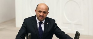 ANKARA, TURKEY - DECEMBER 22: Turkish National Defense Minister Fikri Isik delivers a speech during  Grand National Assembly of Turkey (TBMM) general assembly in Ankara, Turkey on December 22, 2016. (Photo by Evrim Aydin/Anadolu Agency/Getty Images)