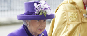 Britain's Queen Elizabeth arrives at Westminster Abbey to attend a service of thanksgiving for the 60th anniversary of the Duke of Edinburgh Award, in central London, November 24, 2016. REUTERS/Peter Nicholls